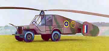 the Rotabuggy (Flying Jeep)